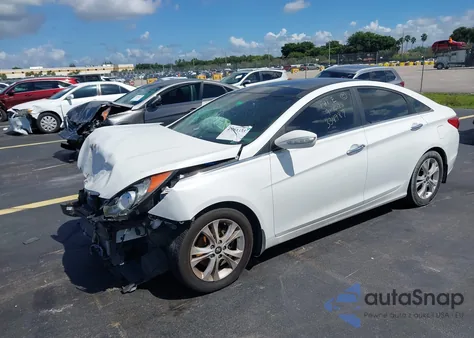 2013 Hyundai Sonata Limited from USA, damaged, VIN 5NPEC4AC2DH704951